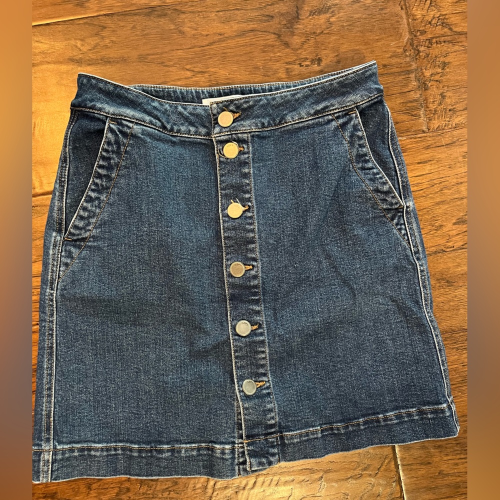 LOFT Jean Skirt